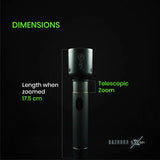 Mr.Light Bazooka Rechargeable Flashlight, BAZOOKA5XGD502 Mr.Light Flashlight BAZOOKA5XGD502