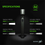 Mr.Light Bazooka Rechargeable Flashlight, BAZOOKA5XGD503 Mr.Light Flashlight BAZOOKA5XGD503