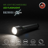 Mr.Light Bazooka Rechargeable Flashlight, BAZOOKA5XGD505 Mr.Light Flashlight BAZOOKA5XGD505