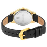 Titan Men's Watch Edge White Dial Brown Leather Strap Watch, 679YL01
