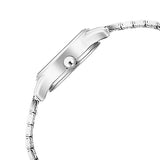 Titan Lagan Women's Watch Analog Black Dial with Silver Stainless Steel Band, 2656SM03