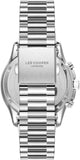 Lee Cooper Men's Multifunction Watch with Silver Dial and Stainless Steel Band, LC08216.330