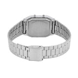 Casio Vintage Unisex Watch Analog-Digital Green Dial With Silver Stainless Steel Band, AQ-230A-3AMQYDF