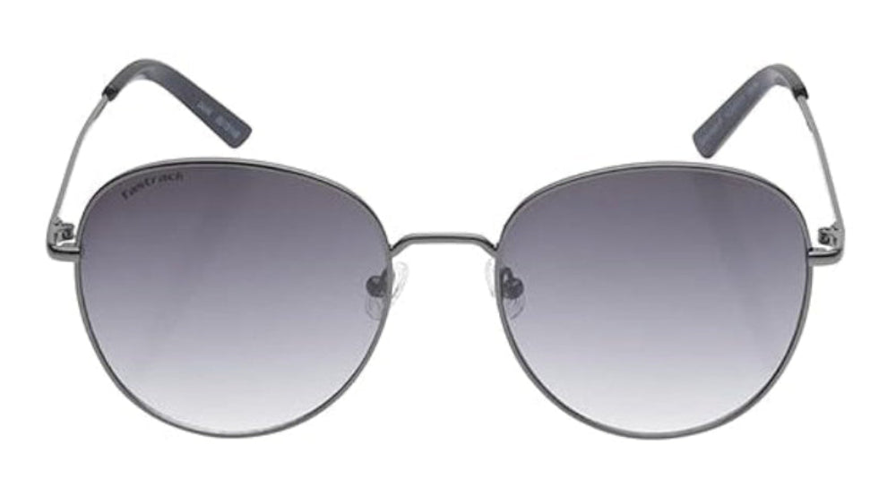 Fastrack Unisex Round Sunglasses, Grey Lens, UV protected, M255GY7