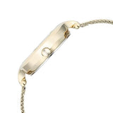 Titan Raga Showstopper Women's Watch Analog Silver Dial with Gold Mesh Band, 95268YM01