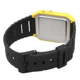 Casio Pac-Man Collection Unisex Calculator Watch Yellow Dial with Black Resin Band, CA-53WPC-1BDR