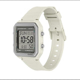 Casio Men's Digital White Dial Watch With White Resin Band, W-221H-8AVDF