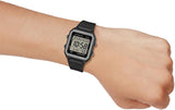 Casio Men's Digital White Dial Watch With Black Resin Band, W-221H-1AVDF product image