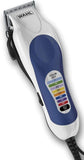 Wahl Color Pro Corded Hair Clipper Model 79400-627 | Easy Haircutting with Color-Coded Guide Combs
