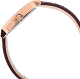 Casio Men's Analog Watch, Champagne Dial With Brown Leather Band, MTP-B190RGL-9BVDF
