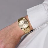 Casio Men's Watch Analog Gold Dial With Gold Stainless Steel Band, MTP-B145G-9AVDF