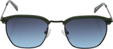 Fastrack Men's Sunglasses, Green Lens, UV protected, M264BK2V