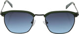 Fastrack Men's Sunglasses, Green Lens, UV protected, M264BK2V