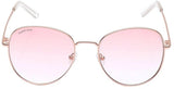 Fastrack Unisex Sunglasses, Pink Lens, UV protected, M255PK9