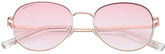Fastrack Unisex Sunglasses, Pink Lens, UV protected, M255PK9 - image 2