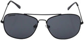 Fastrack Unisex Navigator Sunglasses, Black Lens, UV protected, M254BK5