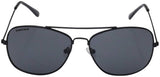 Fastrack Unisex Navigator Sunglasses, Black Lens, UV protected, M254BK5