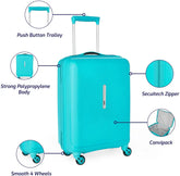 VIP Stargaze 65cm Hard Trolley Turquoise, STARGAZE65TUR