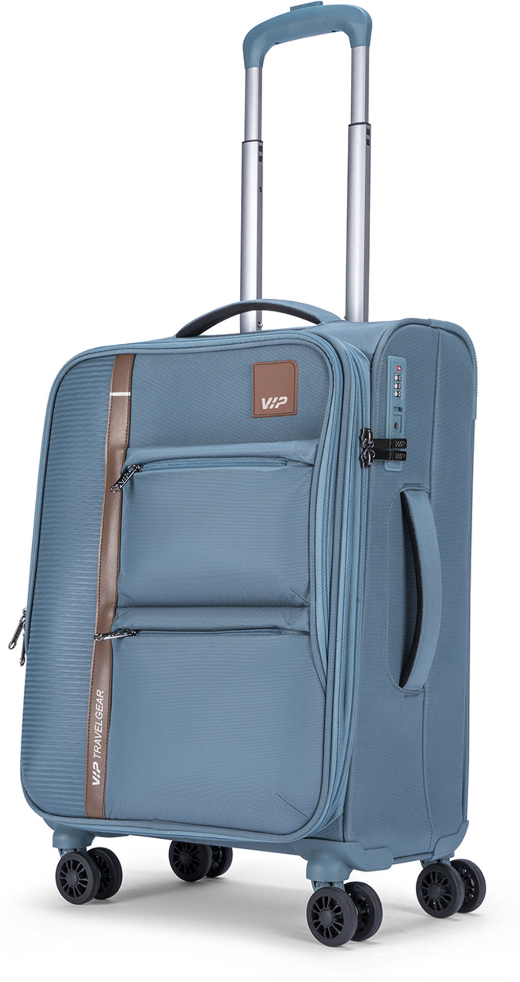 VIP 59cm, Soft Case Trolley, Smoke Blue, GRANDE59SMB Soft shell luggage