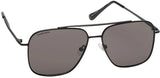 Fastrack Men's Square Sunglasses, Grey Lens, UV protected, M253BK1 - image 5