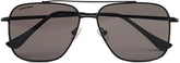 Fastrack Men's Square Sunglasses, Grey Lens, UV protected, M253BK1 - image 2