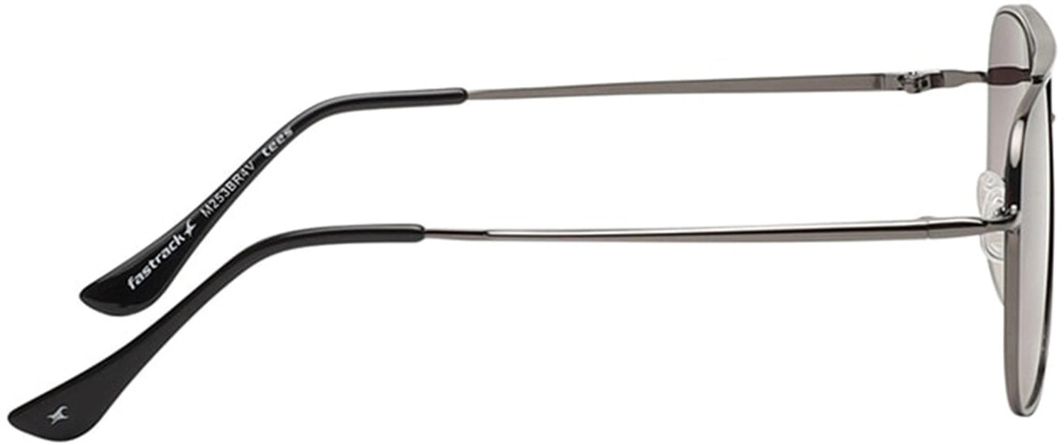 Fastrack Men's Square Sunglasses, Brown Lens, UV protected, M253BR4 - image 4