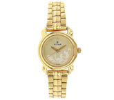 Titan Women's Watch Karishma Collection Analog, Champagne Dial Gold Stainless Strap, 2534YM01