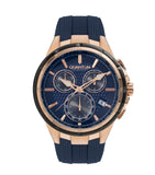 Quantum, Men's, Analog Watch, Blue Dial, with Silicone Band, QU-PWG953.069