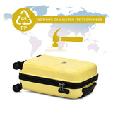 VIP Trekk 75cm Hard Case Trolley 360° Light Yellow, TREKK75YL
