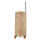 Skybags Cubism 66cm, 8 Wheel Hard Case Trolley, Sandy Beige, CUBISM66MJT