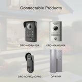 Commax Fine View 7" Handsfree Smart Wall Pad with Memory Record and Smartphone Connectable, White, CDV-70QT-W