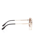 Fastrack Men's Sunglasses, Brown Lens, Polarised, M8037BR2PV
