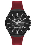 Lee Cooper, Men's, Analog Watch, Black Dial, with Silicone Band, LE-LC07854.658