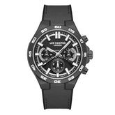 Lee Cooper, Men's, Analog Watch, Black Dial, with Leather Band, LE-LC08066.066