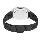 Casio Vintage Men's Bluetooth Watch Digital Dial with Black Stainless Steel Band, ABL-100WEGG-1BDF