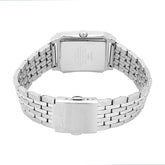 Casio Men's Analog Watch Black Dial with Silver Stainless Steel Band, MTP-B190D-1BVDF