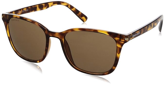 Fastrack, Men's Square Sunglasses, Brown, P418BR2