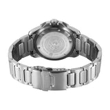 Titan Zero Hour Diver's 100M Quartz Watch for Men, Black Dial with Silver Stainless Steel Bracelet, 10067KM01