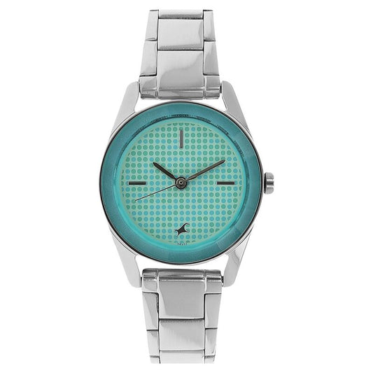 Fastrack, Men's, Analog Watch, Silver Dial, with Stainless Steel Band, FA-6144SM02