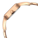 Fastrack Pulse Women's Watch Analog Mother of Pearl Dial with Rose Gold Stainless Steel Band, 6147WM01