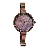 Titan Raga Women's Analog Watch Brown Dial With Brown Stainless Steel Strap , 95273QM01