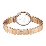 Titan Raga Spotlight Women's Quartz Analog Watch, Pink Dial, Gold Metal Strap, TI-95431WM01