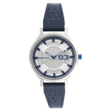 Fastrack, Women's Watch Analog, White Dial Blue Stainless Steel Band, 6166SL01