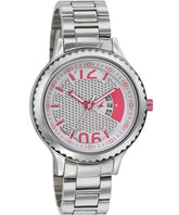 Fastrack, Women's Watch Analog, White Dial Silver Stainless Steel Band, 6168SM02