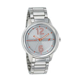 Fastrack, Women's Watch Analog, White Dial Silver Stainless Steel Strap, 6169SM01