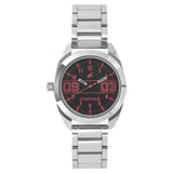 Fastrack, Women's Watch Analog, Black Dial Silver Stainless Steel Strap, 6171SM01