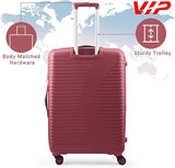 VIP Karl Plus 66cm, 8 Wheel Hard Trolley, Red, KARL PLUS66RD
