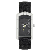 Fastrack, Women's Watch Analog, Black Dial Denim Strap, 6183SL02