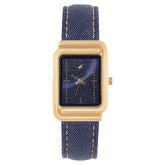 Fastrack, Women's Watch Analog, Light Blue Denim Dial Light Blue Denim Strap, 6184WL01
