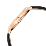 Titan Neo Economy Men's Watch Analog Silver Dial with Black Leather Strap, 1802WL02